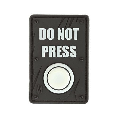 Maxpedition Do Not Press Morale Patch - Clothing & Accessories